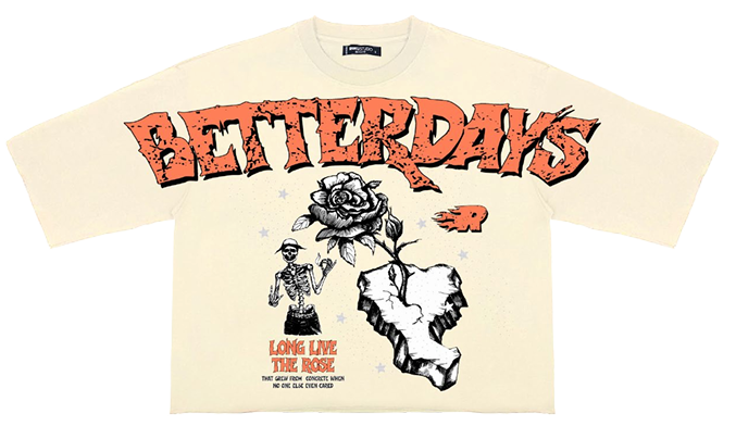 BETTER DAYZ CROPPED TEE