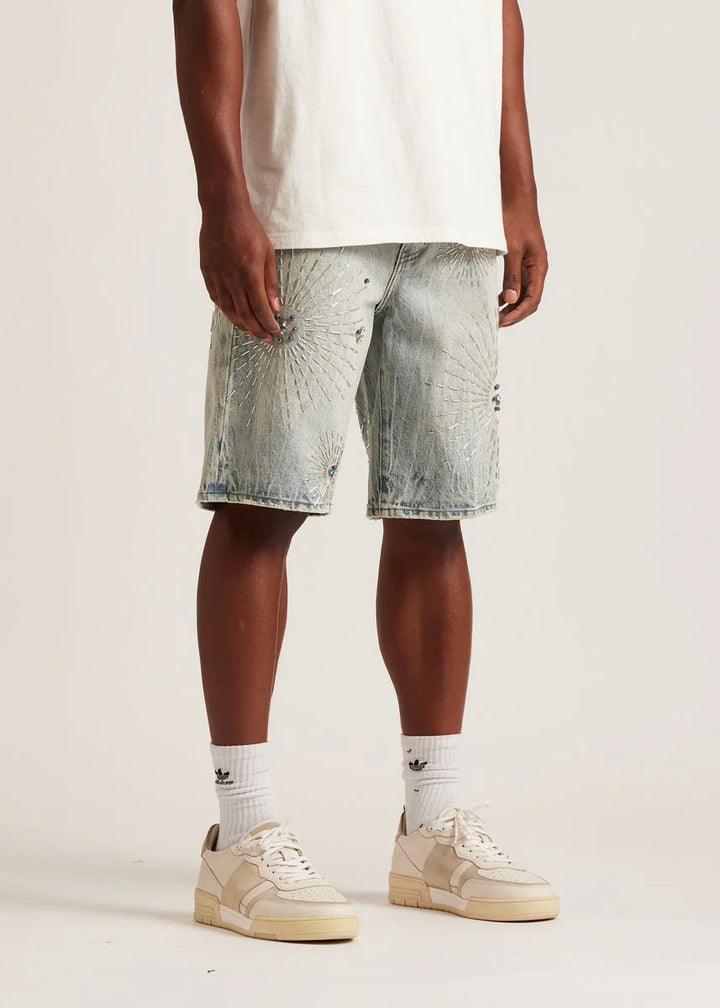 KRYSTOS DENIM SHORT