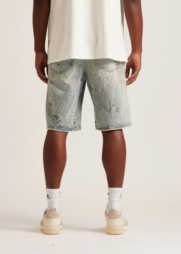 KRYSTOS DENIM SHORT