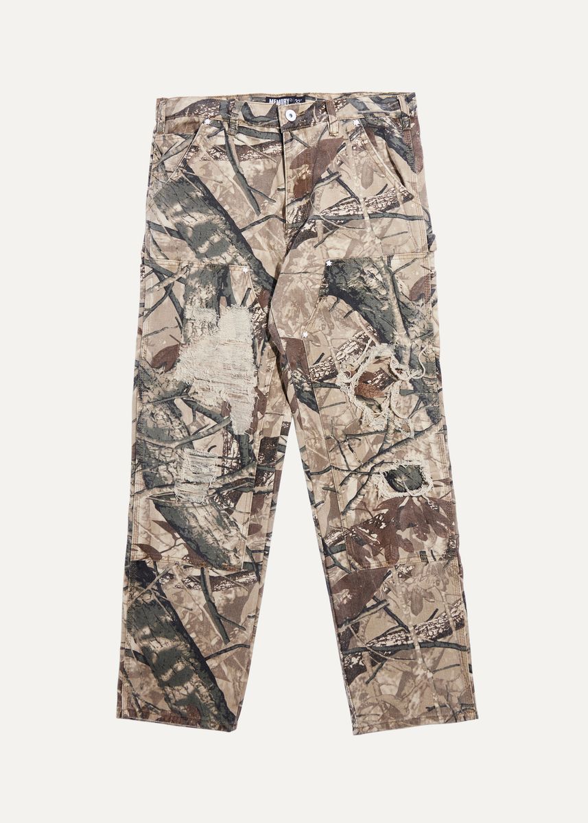 パンツ MAZZ waxed black camo double knees CAMO DOUBLE KNEE PANTS (CAMO) – Active Athlete 88