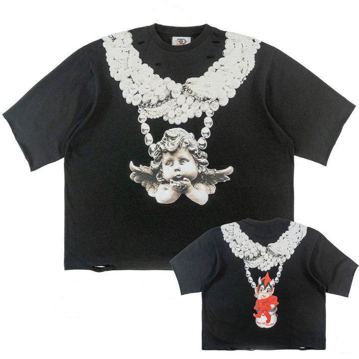 LA PERLA VINTAGE CROP TEE