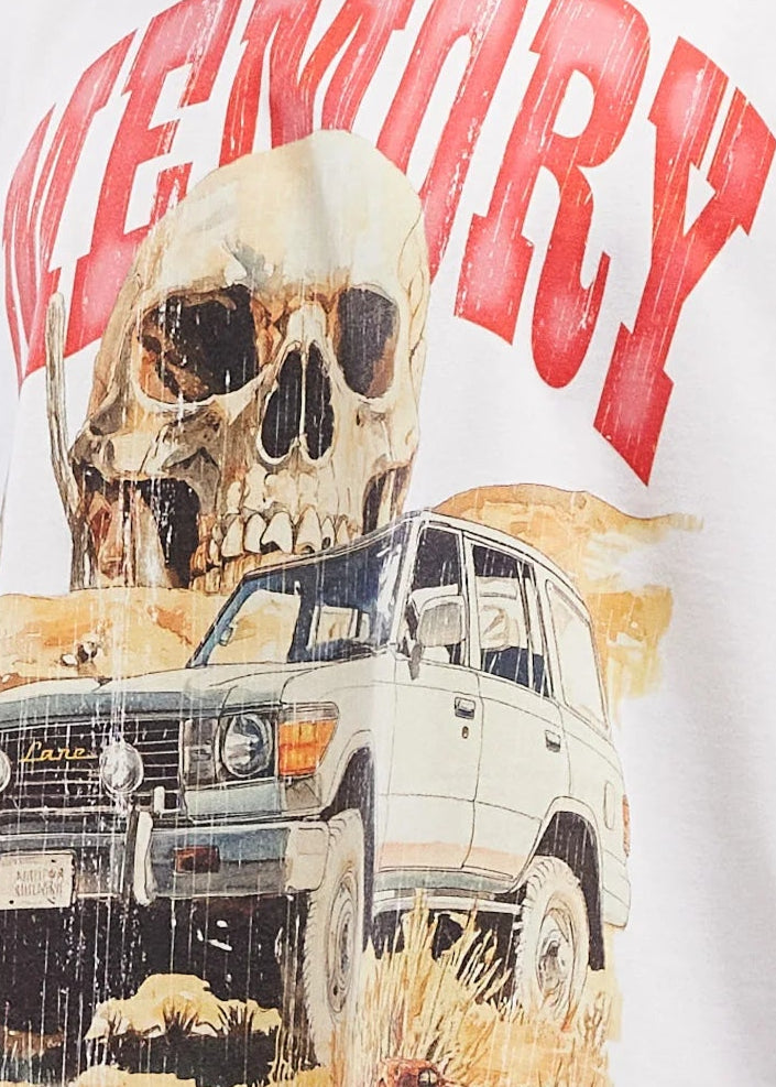 DESERT SCENE SLEEVELESS CROP TEE