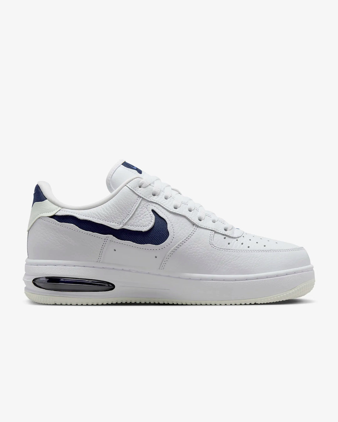 NIKE AIR FORCE 1 LOW - WHITE/NAVY