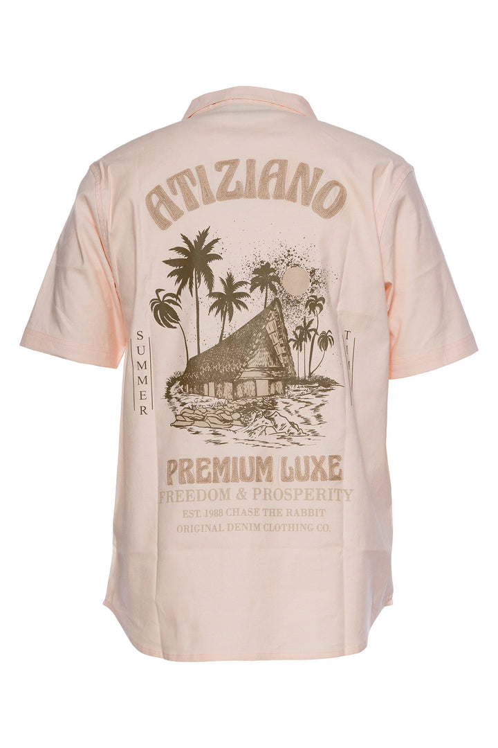 CLARK SHORT SLEEVE LINEN SHIRT