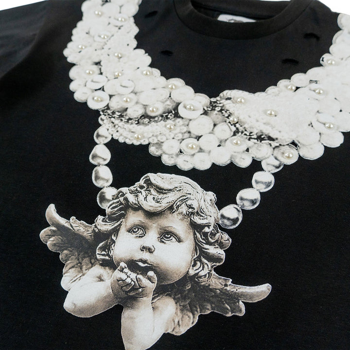 LA PERLA VINTAGE CROP TEE