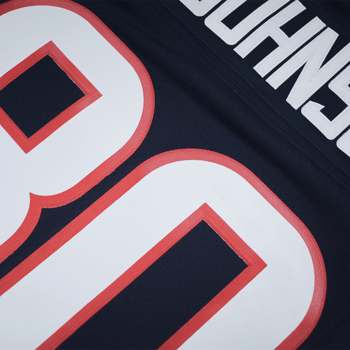 ANDRE JOHNSON NAVY HOUSTON TEXANS 2008 LEGACY JERSEY