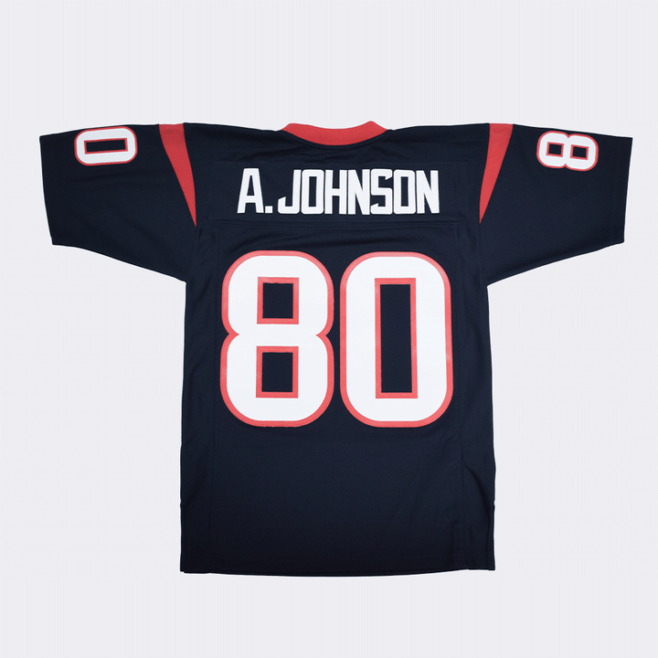 ANDRE JOHNSON NAVY HOUSTON TEXANS 2008 LEGACY JERSEY