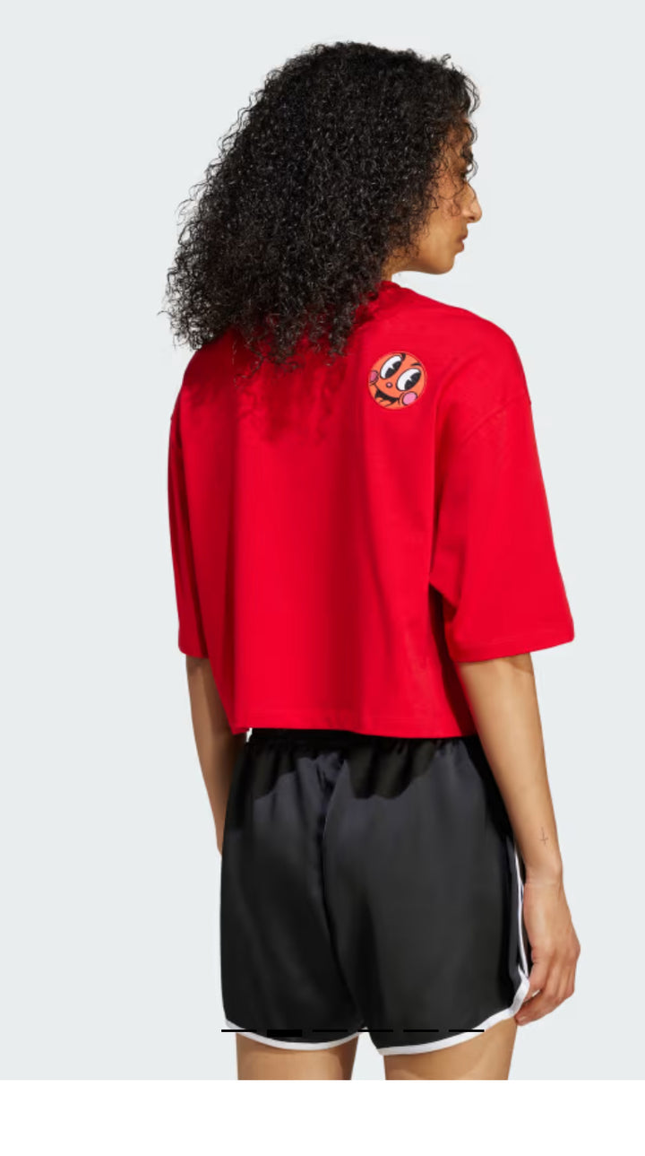 ADIDAS ORIGINALS GRAPHIC T-SHIRT (Women) - Red