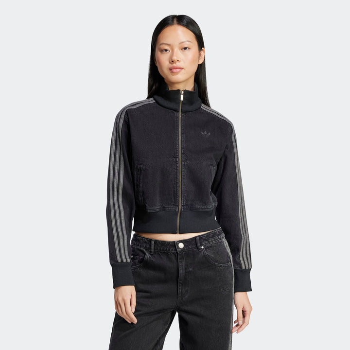 adidas Women's Adicolor Denim Track Top
