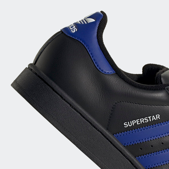 SUPERSTAR II CBLACK/SELUBL/FTWWHT