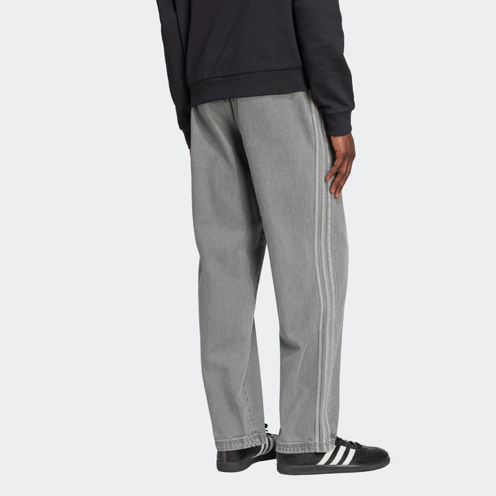 3-STRIPES LIGHT DENIM TRACKPANTS