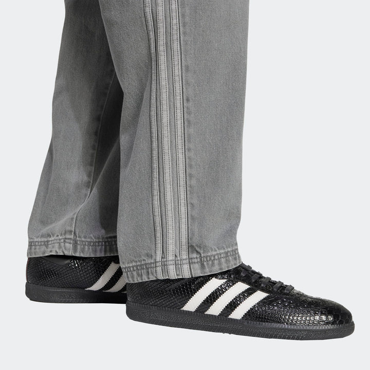 3-STRIPES LIGHT DENIM TRACKPANTS