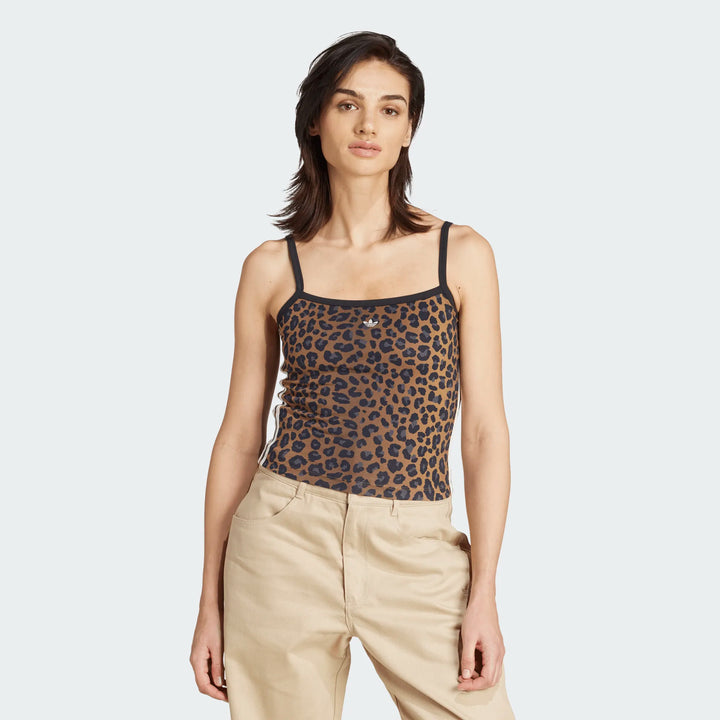 ADIDAS CHEETAH PRINT TANK TOP