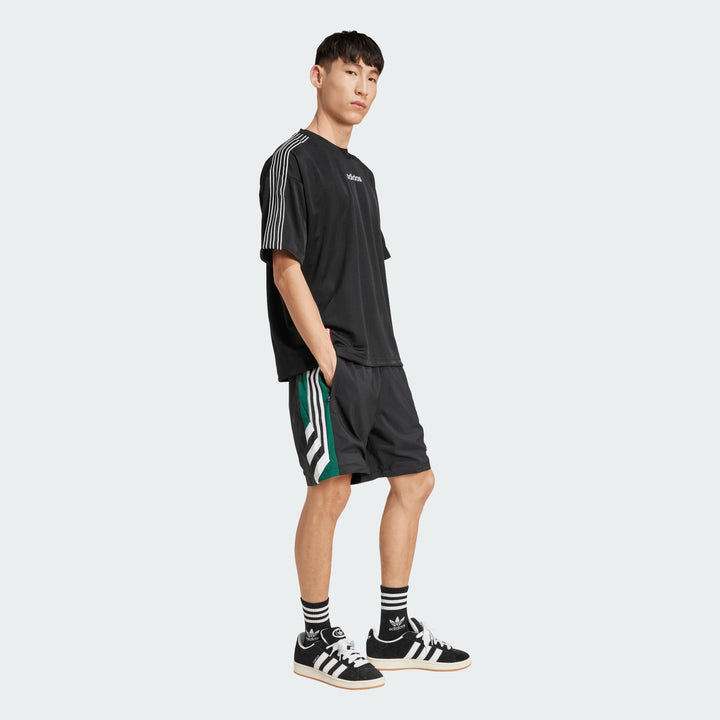 ADIDAS 90s FOOTBALL SHORT BLACK