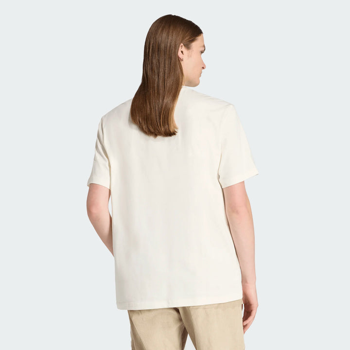 TREFOIL MONOGRAM LOGO S/S TEE "OFF-WHITE"