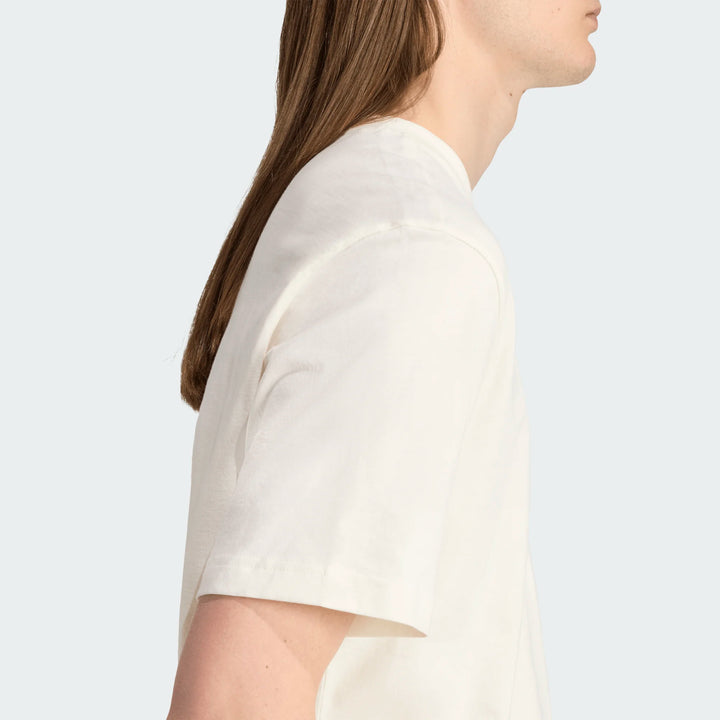 TREFOIL MONOGRAM LOGO S/S TEE "OFF-WHITE"