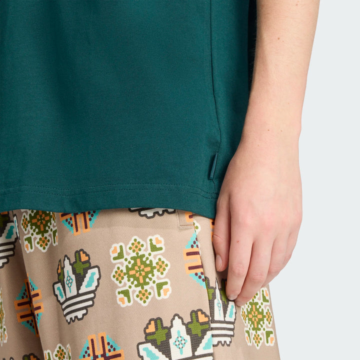 TREFOIL MONOGRAM LOGO S/S TEE "AUVIRY"