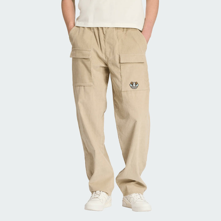 TREFOIL MONOGRAM LOGO PANT "TRACE KHAKI"