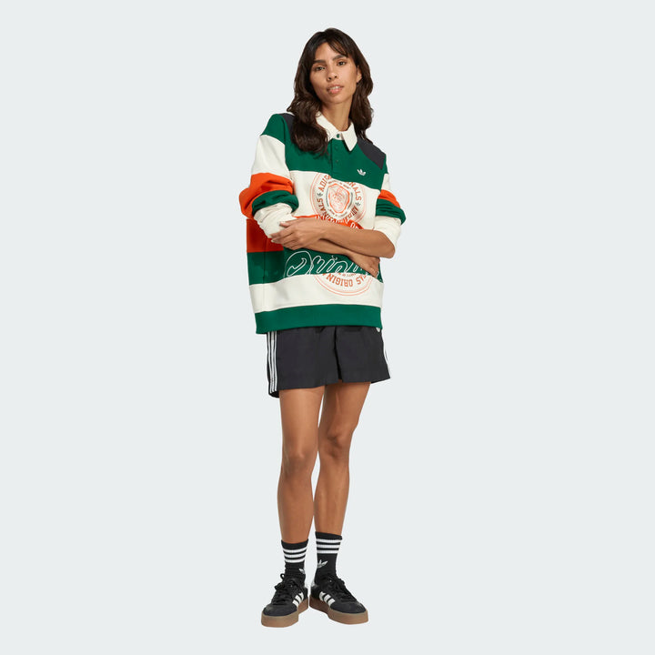 MIAMI HURRICANES ORIGINALS LONG SLEEVE POLO SHIRT