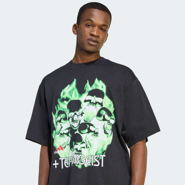 ADIDAS ORIGINALS TEAMGEIST SKELETON ILLUSTRATED TEE