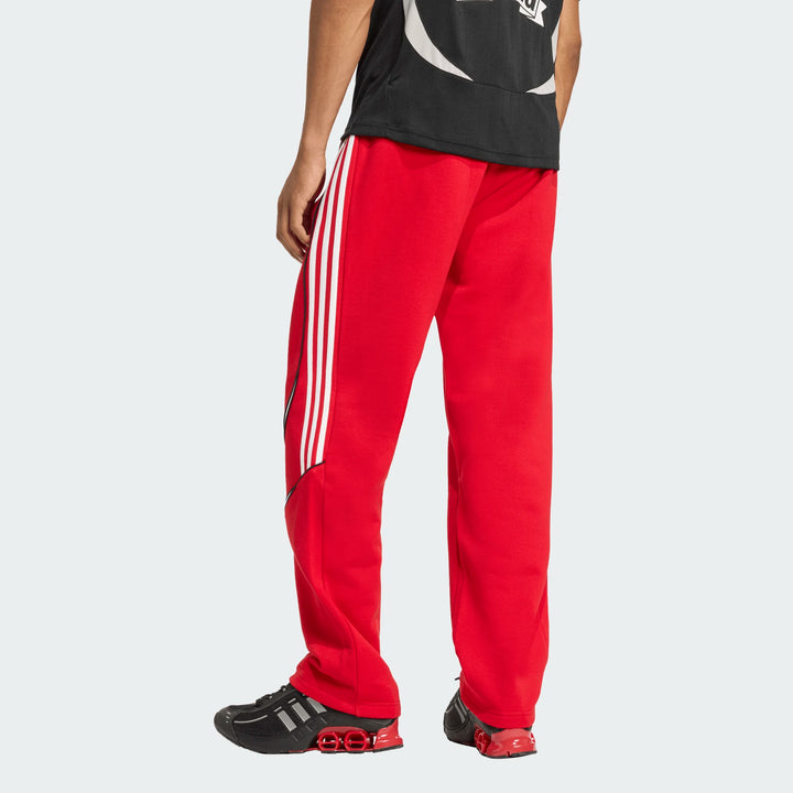ADIDAS ORIGINALS TEAMGEIST GRAPHIC FLEECE PANT "BETTER SCARLET"