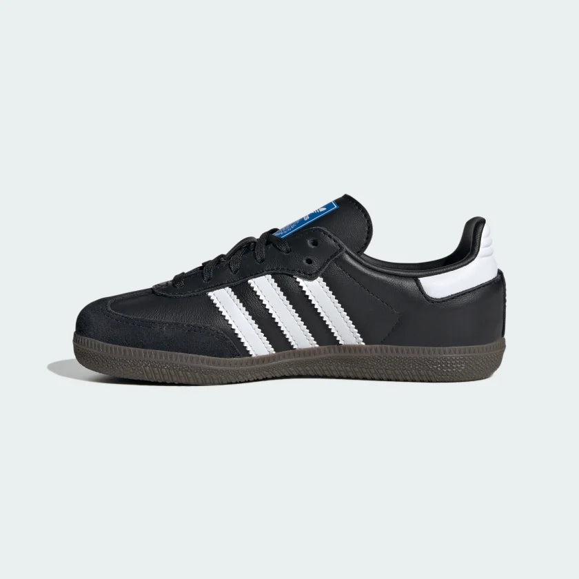 Adidas Samba OG Kid's Shoes- Black Active Athlete 88 Adidas Samba OG Kid's Shoes- Black Active Athlete 88