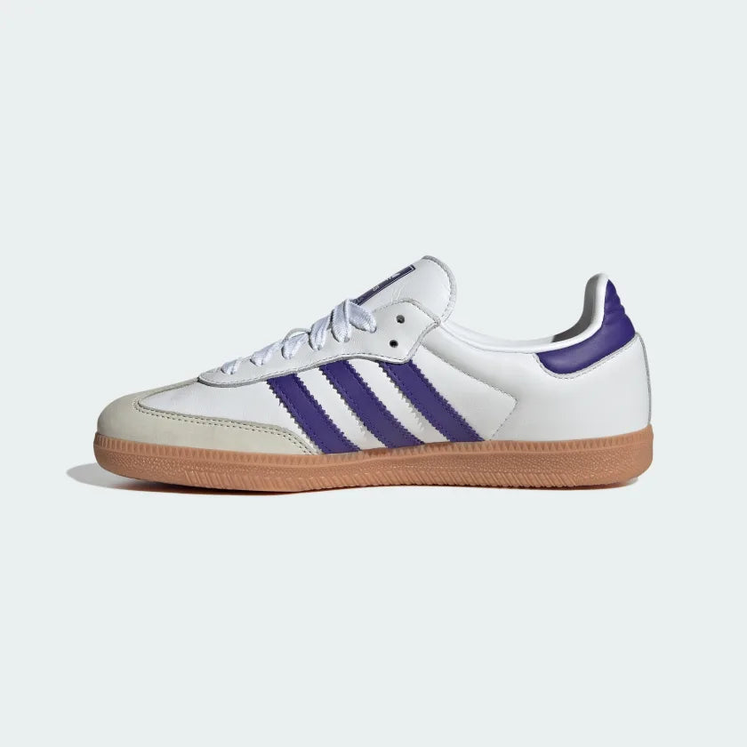 Adidas Samba OG Unisex Lifestyle Shoe - White/Ink Active Athlete 88 Adidas Samba OG Unisex Lifestyle Shoe - White/Ink Active Athlete 88