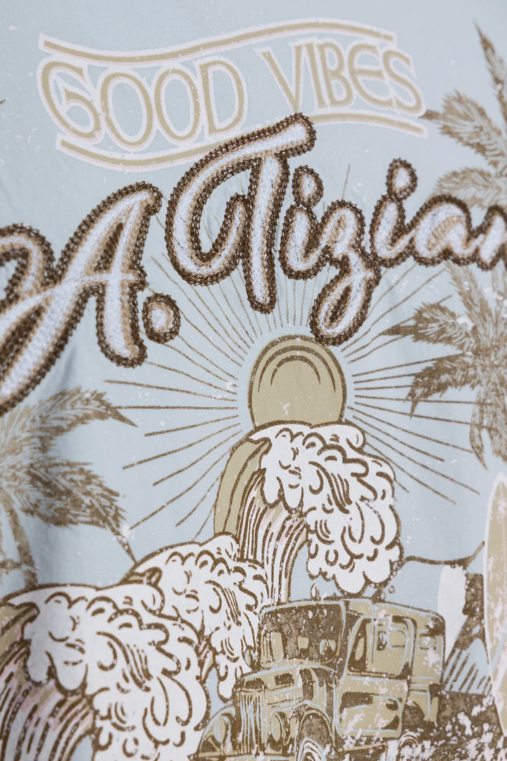 SIMON STRETCH TWILL CAMP SHIRT