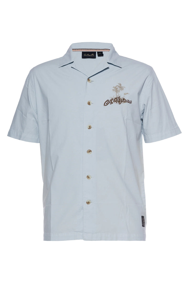 SIMON STRETCH TWILL CAMP SHIRT