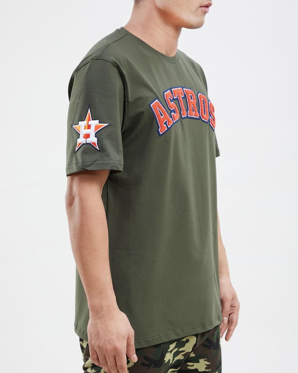 Houston Astros Logo Pro Team Shirt (Olive)