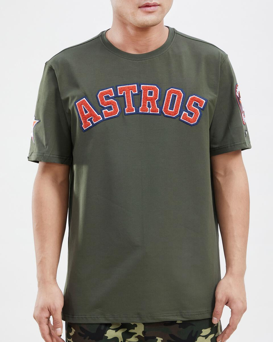 Houston Astros Logo Pro Team Shirt (Olive)