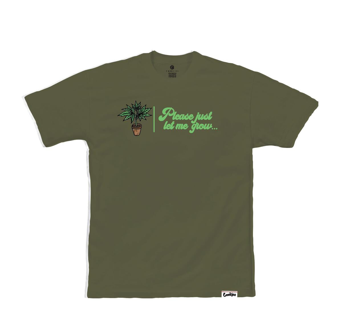 Let Me Grow SS Tee (OLIVE)