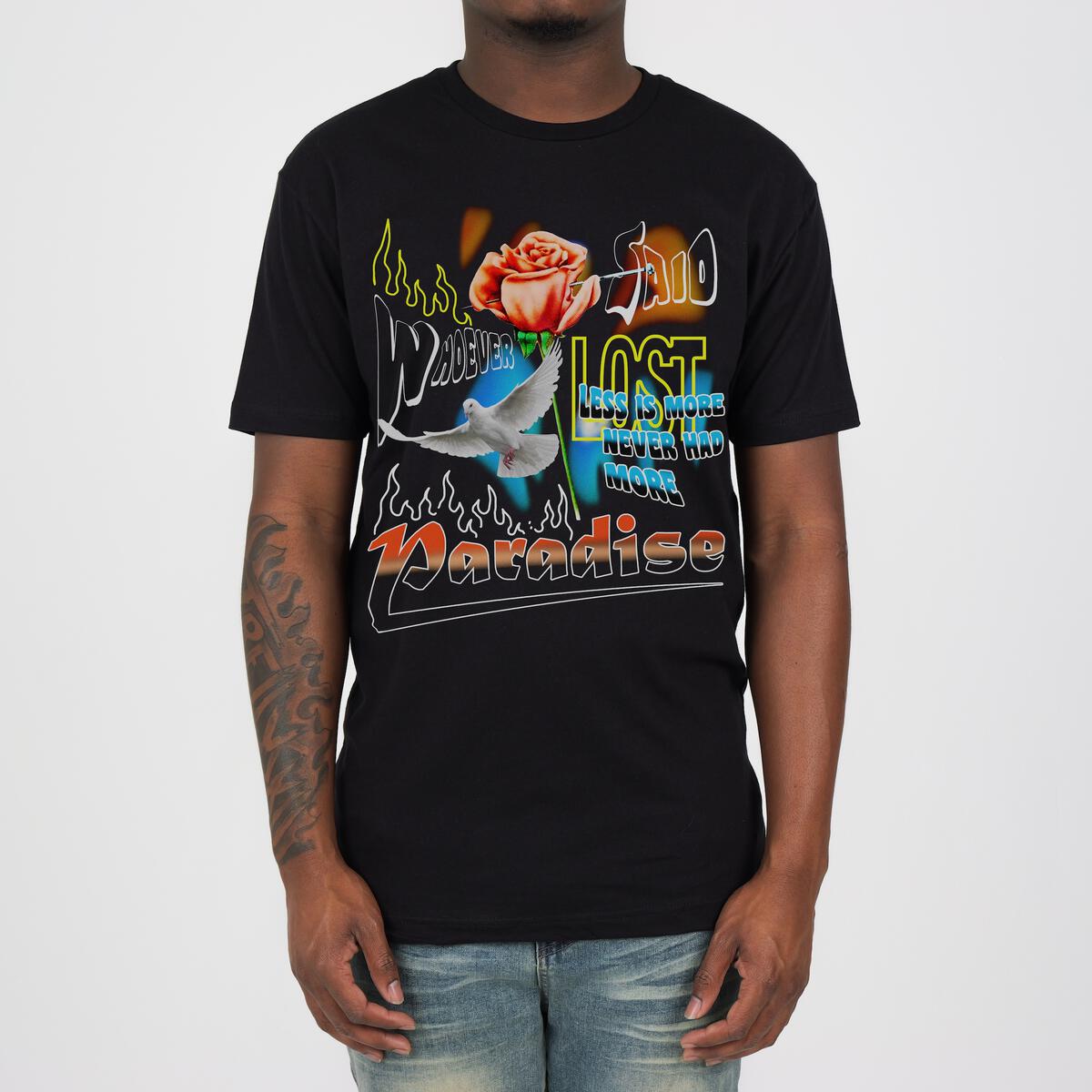 LESS IS MORE TEE (Black)