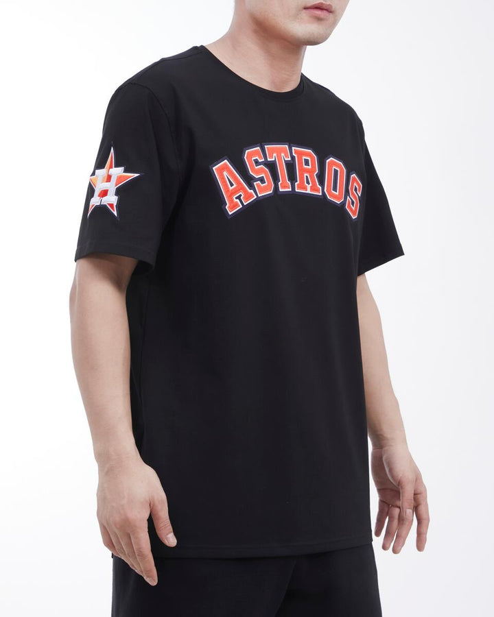 Houston Astros Tackle Twill Sj Tee (Black)