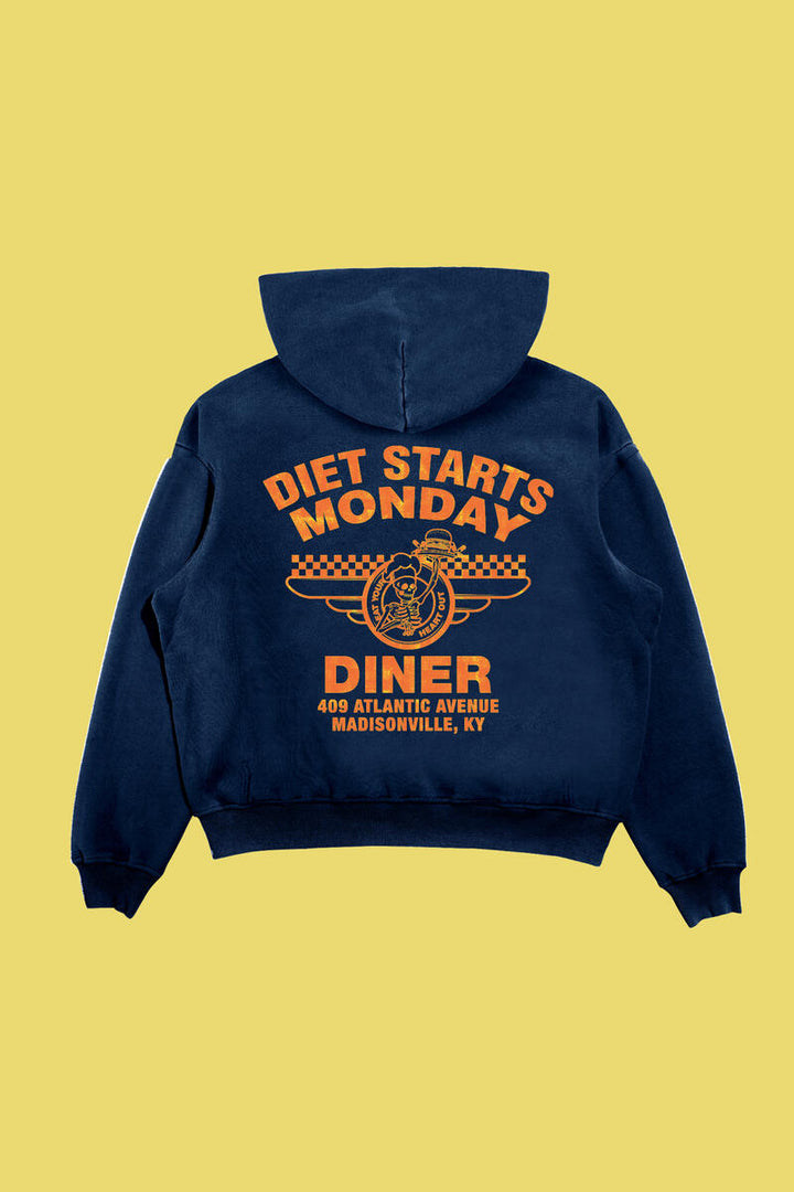 Diner Hoodie (Navy)