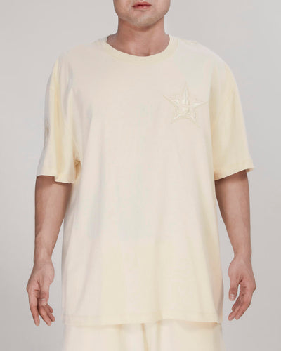 HOUSTON ASTROS NEUTRAL CJ DROP SHOULDER TEE (EGGSHELL)