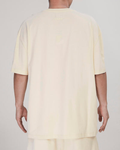 HOUSTON ASTROS NEUTRAL CJ DROP SHOULDER TEE (EGGSHELL)