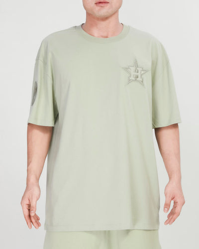 HOUSTON ASTROS NEUTRAL CJ DROP SHOULDER TEE (MOSS)