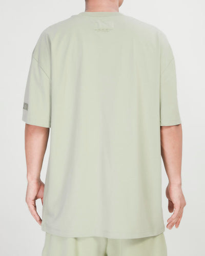 HOUSTON ASTROS NEUTRAL CJ DROP SHOULDER TEE (MOSS)