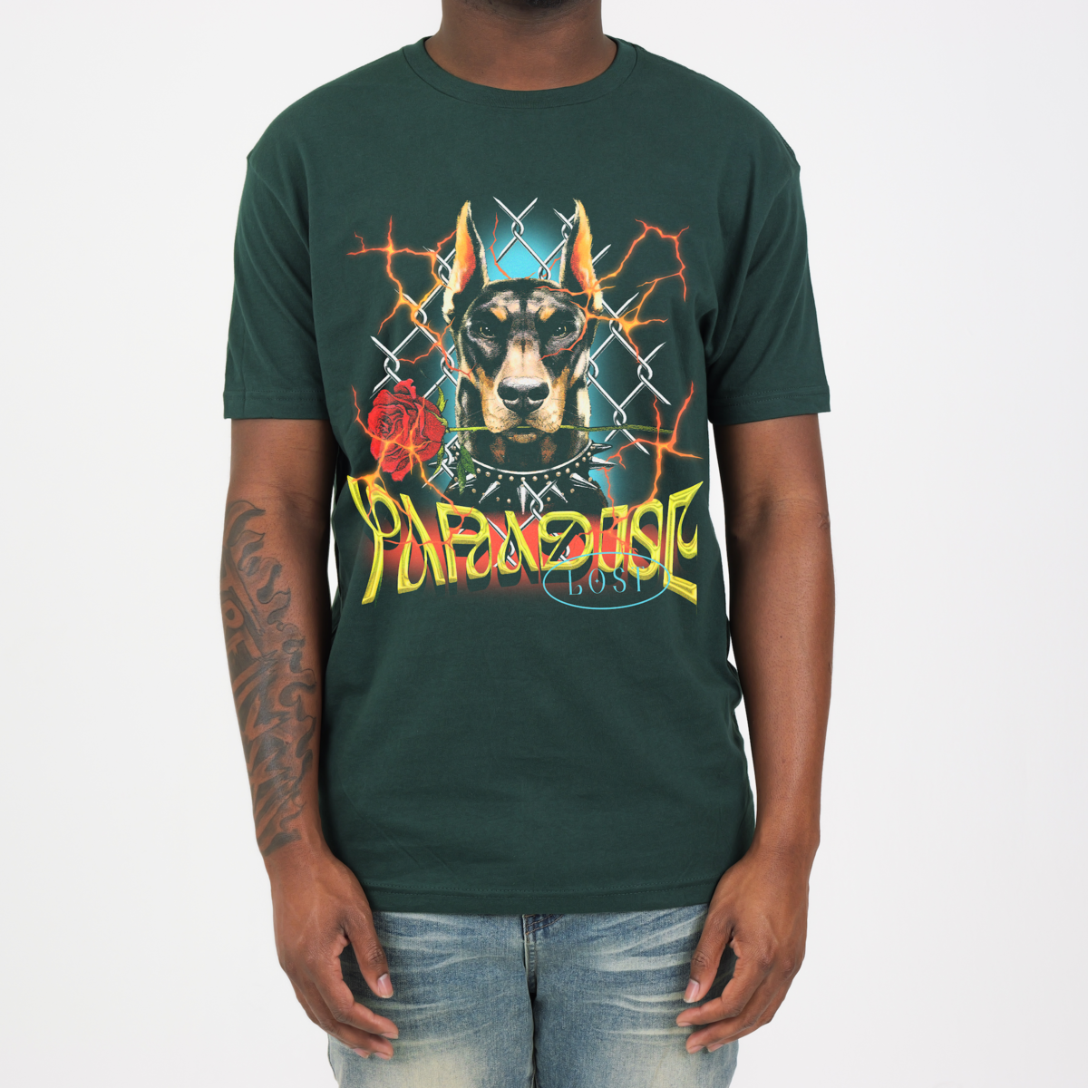 BEWARE TEE (Forest Green)