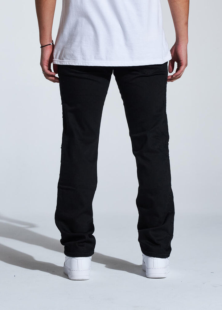 PACIFIC DENIM PANTS "JET BLACK"