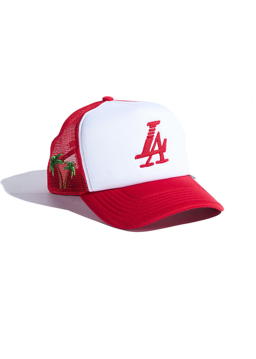 Paradise LA Trucker - Red