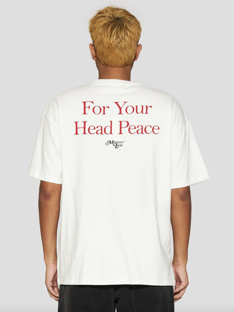 Head Peace Tee (Vintage White)