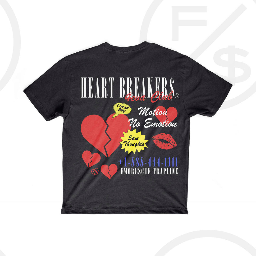 Heartbreakers 4Eva Club (Black)