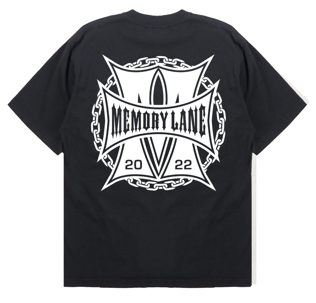 M PATCH TEE (VINTAGE BLACK)