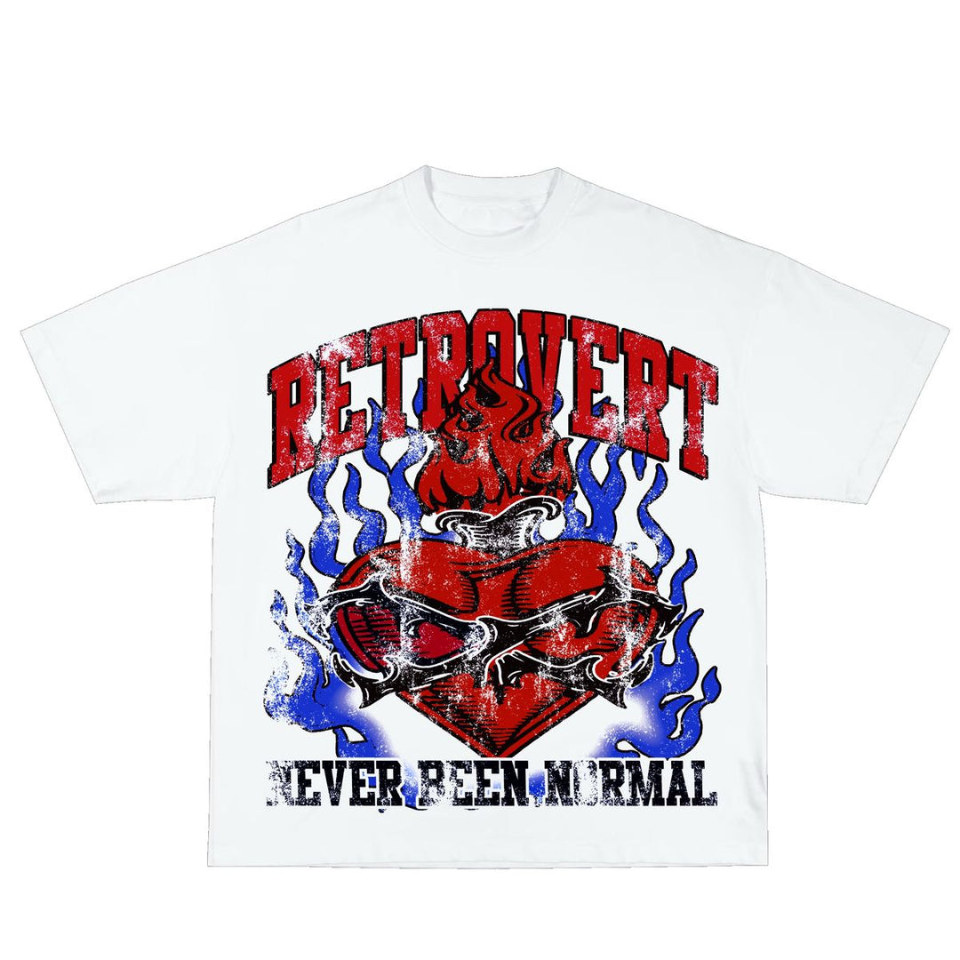 HEART THORN BLUE/RED