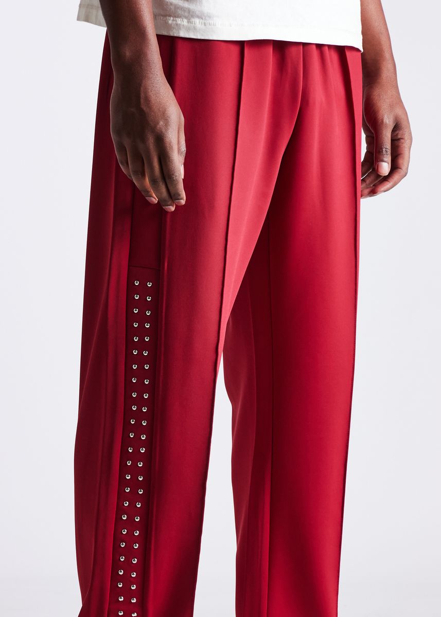 JET LOUNGE SWEATPANTS "FIRE RED"