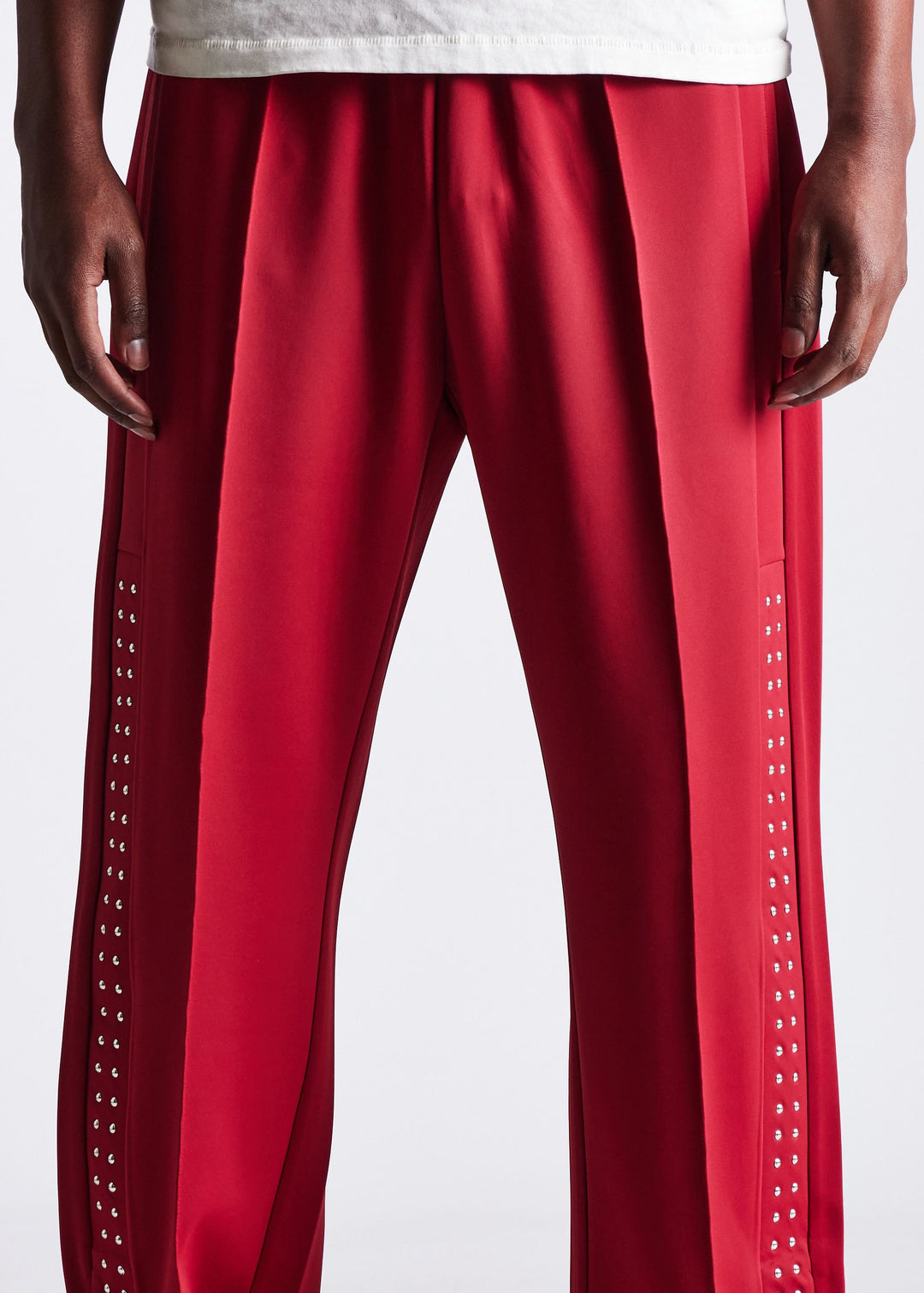 JET LOUNGE SWEATPANTS "FIRE RED"