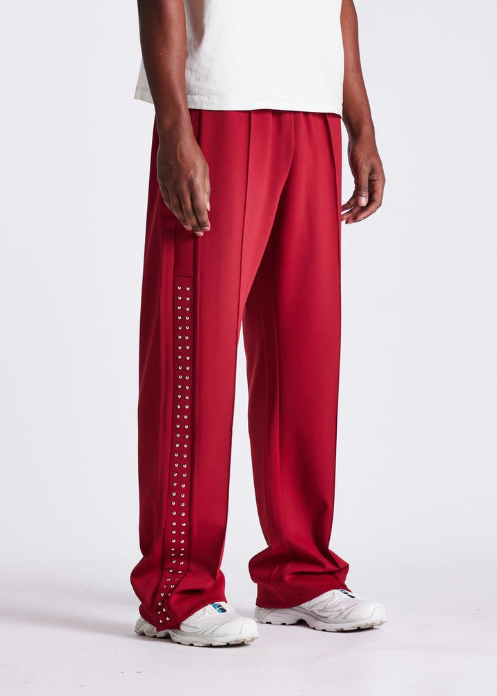 JET LOUNGE SWEATPANTS "FIRE RED"