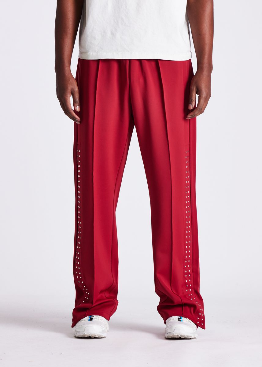 JET LOUNGE SWEATPANTS "FIRE RED"